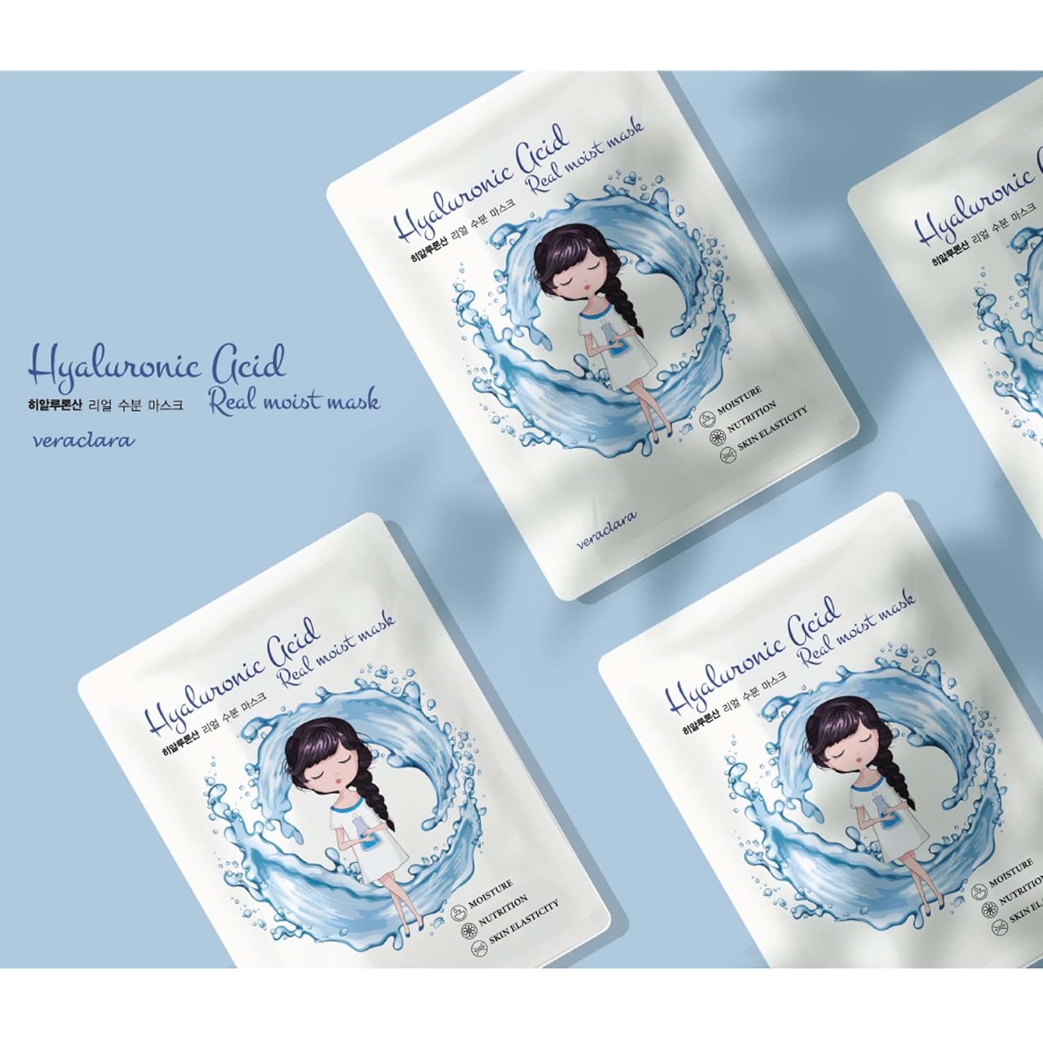 Facial Mask Sheet | Korean Skincare | Lighten, Moisturize, Firming Skin | Diminish Dark Spot & Circles 