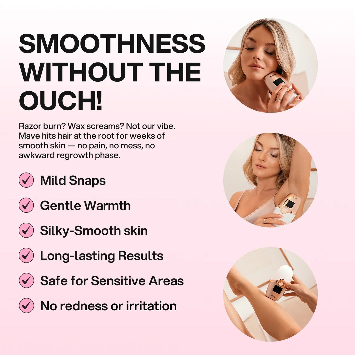 Mave IPL Hair Removal Handset