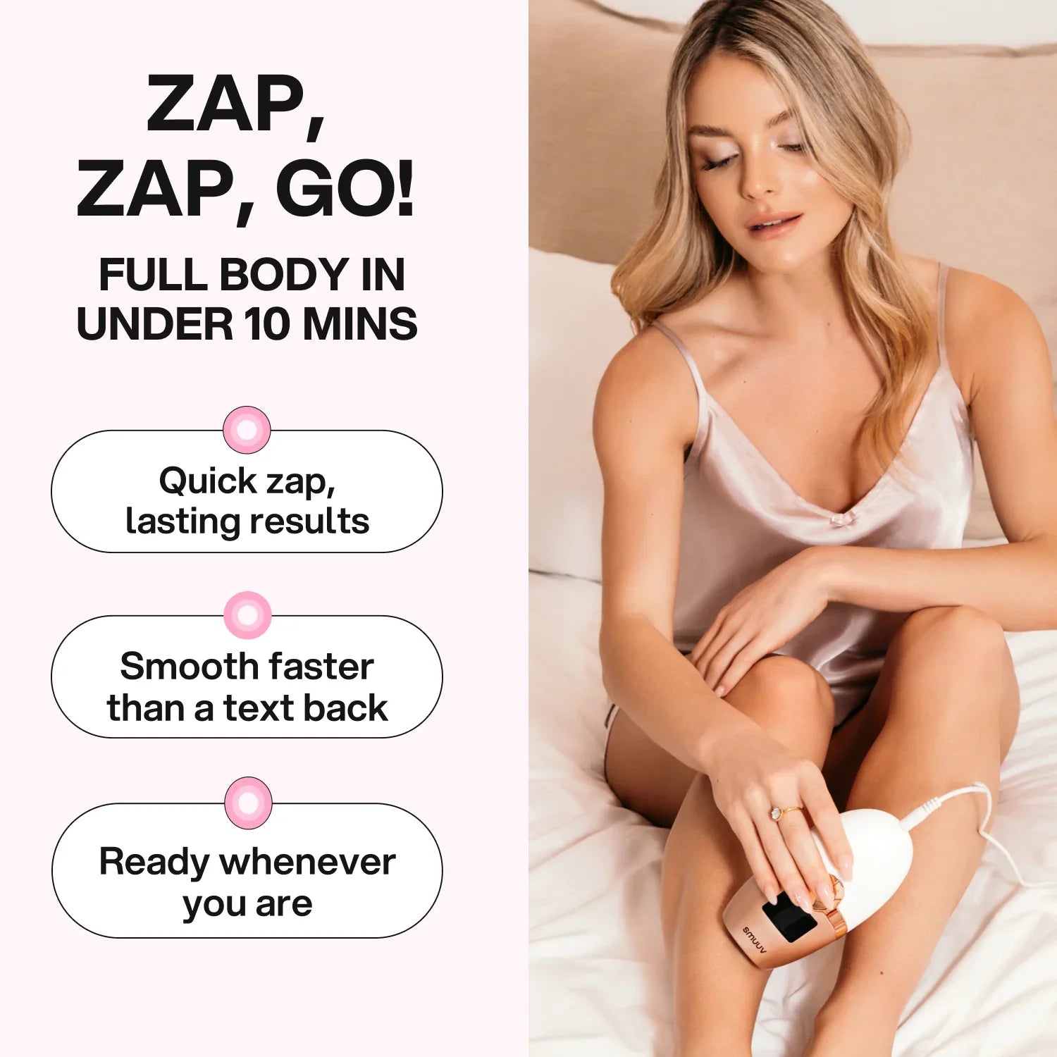 Mave IPL Hair Removal Handset