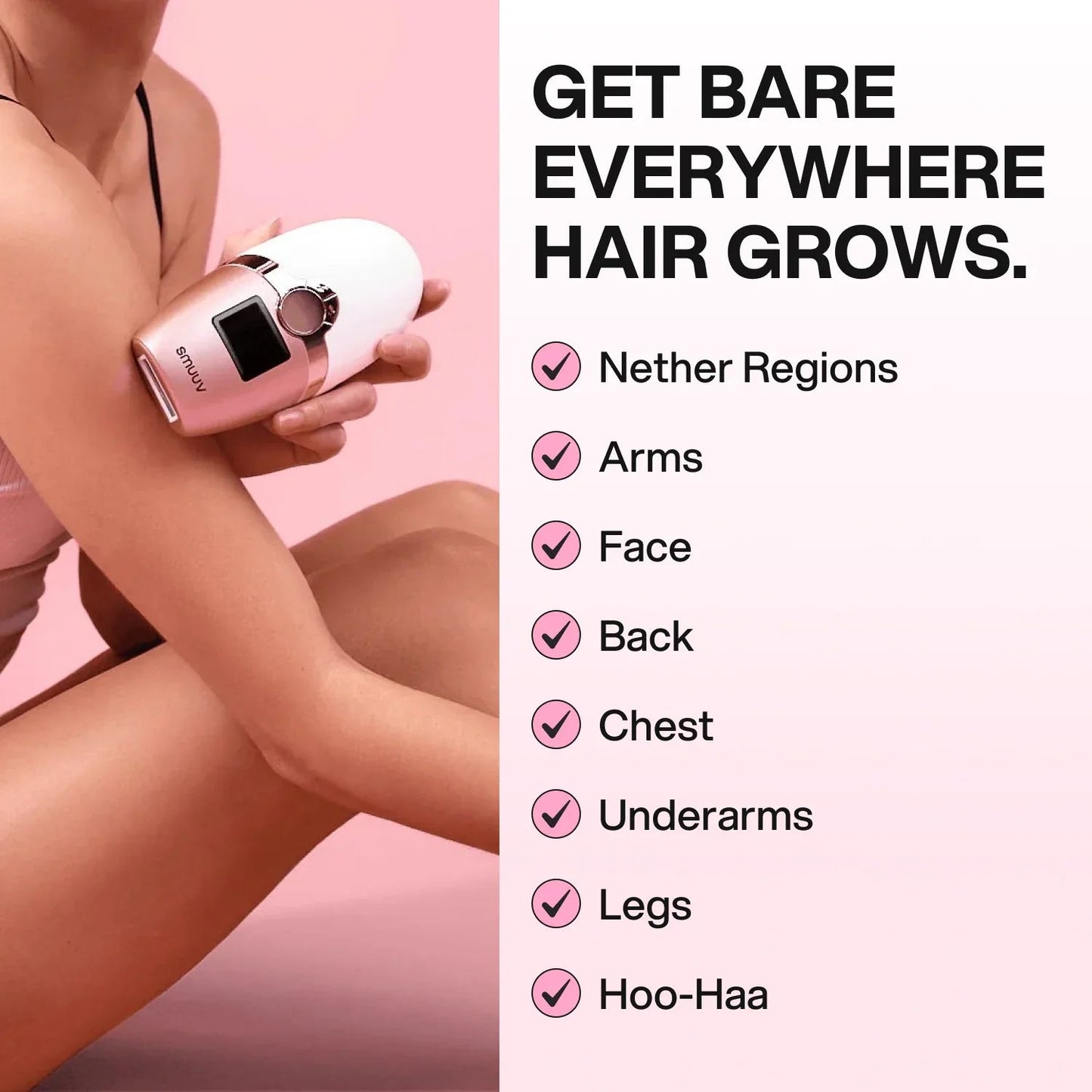 Mave IPL Hair Removal Handset