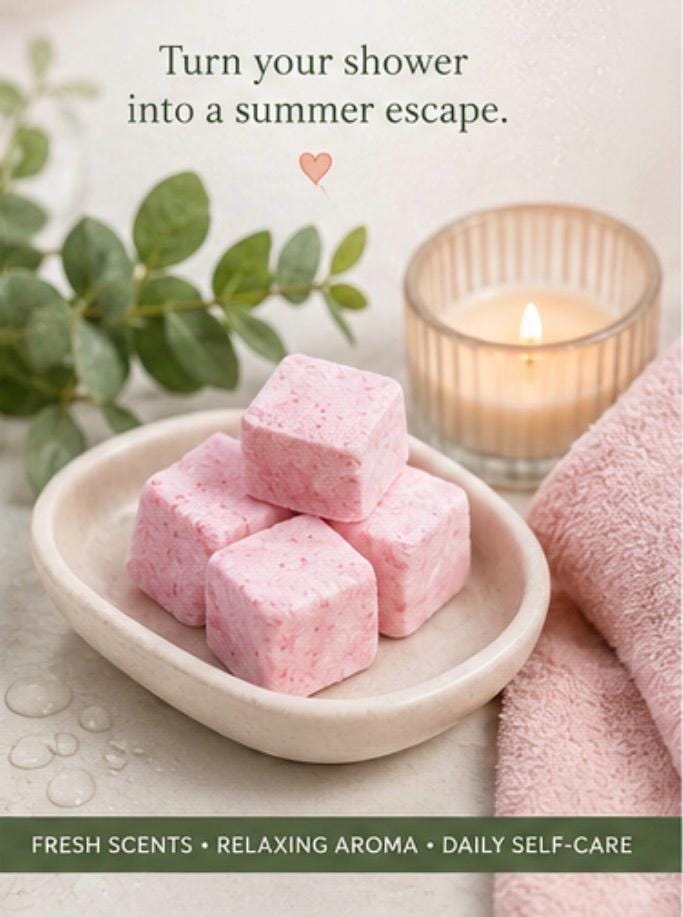 Shower Steamers Aromatherapy Essential Oil Spa Steamers Self Care Shower Bombs